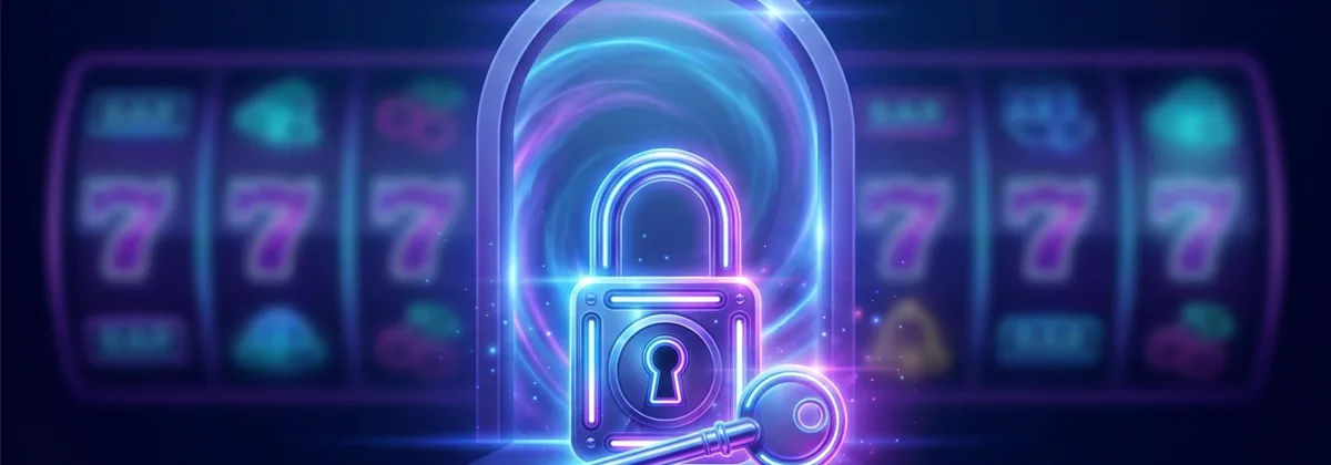 Duelz Casino mobile site on a phone with neon slot reels